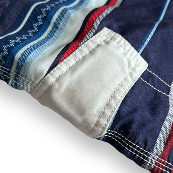 Hecho De Billabong Multicolored Board Swim Shorts Aztec Pattern Men’s Size 31 - Picture 6 of 13